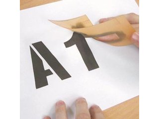 Stencil - A-Z and 0-9 (25mm - other sizes available)